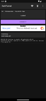Download DarkTunnel - SSH DNSTT V2Ray Tools for Android screenshot 2