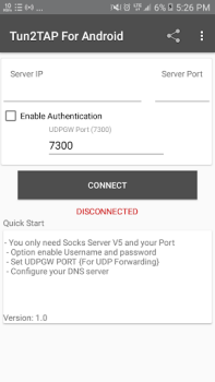Download Tun2TAP Socks/HTTP to VPN Tools for Android screenshot 3