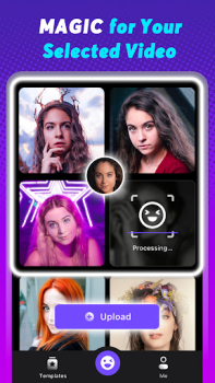Download Facemega：Face Swap Deep Fake Video Players & Editors for Android screenshot 3