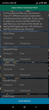 Download College Proxy Tools for Android screenshot 4