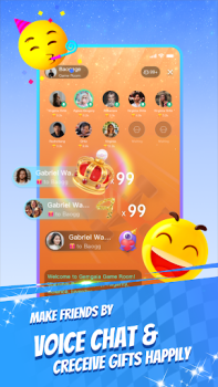 Download Gemgala - Party & Chat & Games Life style for Android screenshot 2