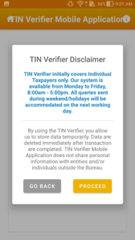Download TIN Verifier Application Finance for Android screenshot 2
