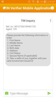 Download TIN Verifier Application Finance for Android screenshot 4