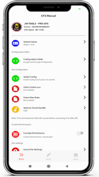 Download JM TOOLS Pro GFX For Any Games Tools for Android screenshot 4