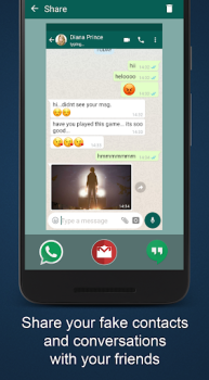 Download Fake Chat ChatsMock Text Prank Entertainment for Android screenshot 7