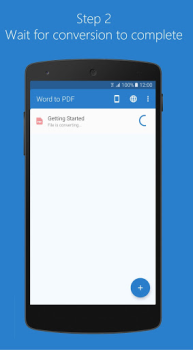 Download Word to PDF Work for Android screenshot 3