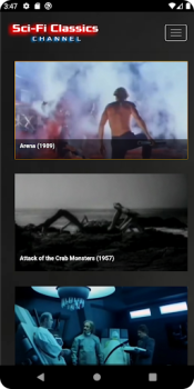 Download Sci-Fi Classic Movies Channel Entertainment for Android screenshot 3