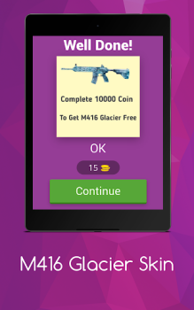 Download M416 Glacier Skin Puzzles for Android screenshot 2