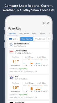 Download OpenSnow: Weather & 3D Maps Weather for Android screenshot 2