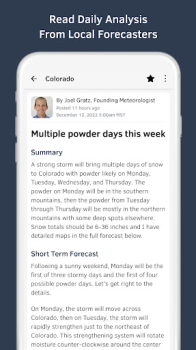 Download OpenSnow: Weather & 3D Maps Weather for Android screenshot 4