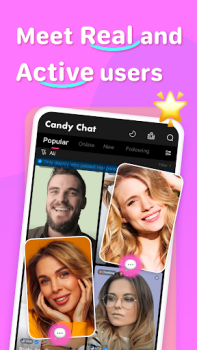 Download Candy Chat - Live video chat Entertainment for Android screenshot 3