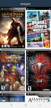 Download PSP PS2 - Games Emulator Entertainment for Android screenshot 3