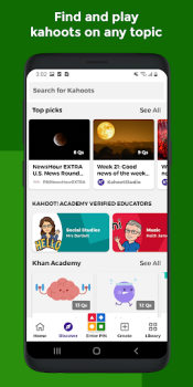 Download Kahoot! Play & Create Quizzes Education for Android screenshot 5