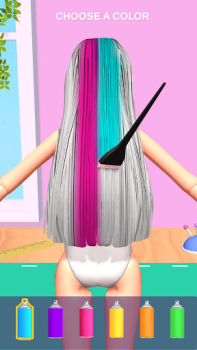 Download Doll Makeover - DIY 3D Dolly Casual for Android screenshot 3