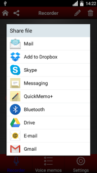 Download Voice recorder Music and audio for Android screenshot 5