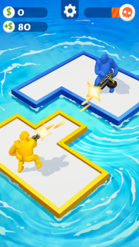 Download War of Rafts: Crazy Sea Battle Arcade for Android screenshot 2