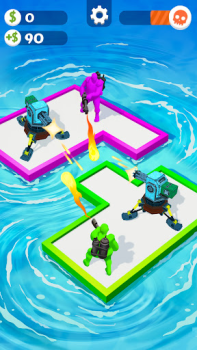 Download War of Rafts: Crazy Sea Battle Arcade for Android screenshot 3