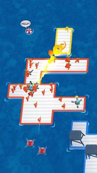 Download War of Rafts: Crazy Sea Battle Arcade for Android screenshot 4