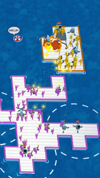 Download War of Rafts: Crazy Sea Battle Arcade for Android screenshot 6