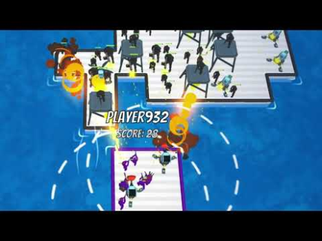 Download War of Rafts: Crazy Sea Battle Arcade for Android screenshot 8