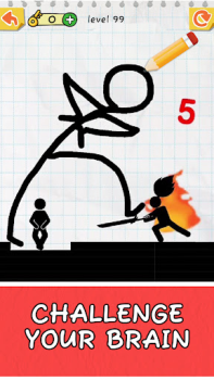 Download Draw 2 Save: Stickman Puzzle Puzzles for Android screenshot 5