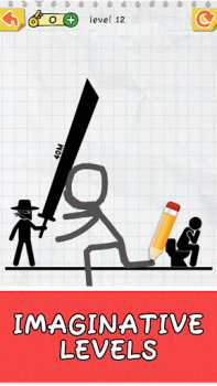 Download Draw 2 Save: Stickman Puzzle Puzzles for Android screenshot 6