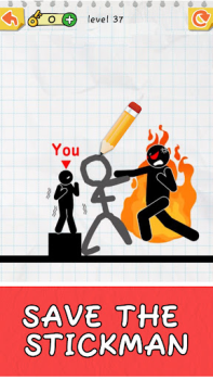 Download Draw 2 Save: Stickman Puzzle Puzzles for Android screenshot 7