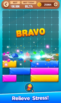 Download Block Crush - Puzzle Game Puzzles for Android screenshot 2