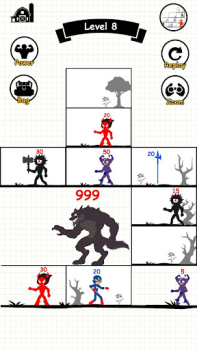 Download Stick Fight: Endless Battle Strategies for Android screenshot 2