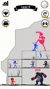 Download Stick Fight: Endless Battle Strategies for Android screenshot 7