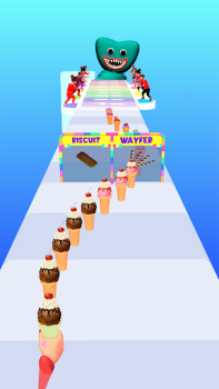 Download Ice Cream Stack Runner Games Arcade for Android screenshot 2