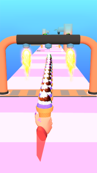 Download Ice Cream Stack Runner Games Arcade for Android screenshot 3