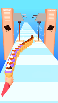 Download Ice Cream Stack Runner Games Arcade for Android screenshot 4