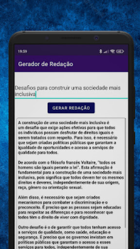 Download Gerador de Redação Education for Android screenshot 3