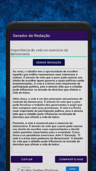 Download Gerador de Redação Education for Android screenshot 4
