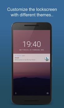 Download Floatify Lockscreen Personalization for Android screenshot 2