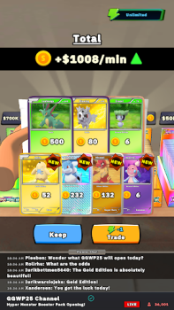 Download TCG Hyper Card Idle Streamer Board games for Android screenshot 2
