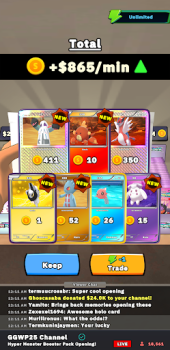 Download TCG Hyper Card Idle Streamer Board games for Android screenshot 6