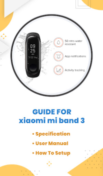 Download xiaomi mi band 3 instruction Education for Android screenshot 3