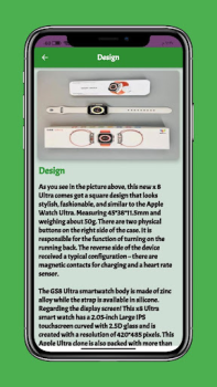 Download x8 ultra smart watch Guide Education for Android screenshot 3