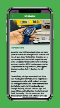 Download x8 ultra smart watch Guide Education for Android screenshot 4