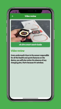 Download x8 ultra smart watch Guide Education for Android screenshot 5
