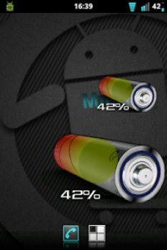 Download 3D AA Battery Widget Tools for Android screenshot 2