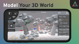 Download Prisma3D - Modeling, Animation Tools for Android screenshot 6