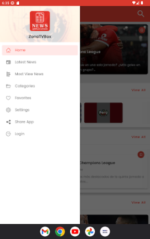Download Zona Tv Box Sport for Android screenshot 4