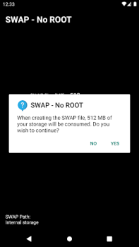 Download SWAP - No ROOT Tools for Android screenshot 2