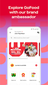 Download Gojek - Food & Transportation Travels for Android screenshot 3