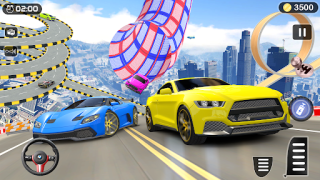 Download Mega Ramp Car Stunt Race Game Role games for Android screenshot 4