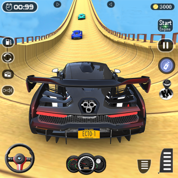 Download Mega Ramp Car Stunt Race Game Role games for Android screenshot 7