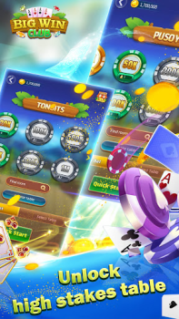 Download Big Win Club - Tongits Pusoy Casino for Android screenshot 5